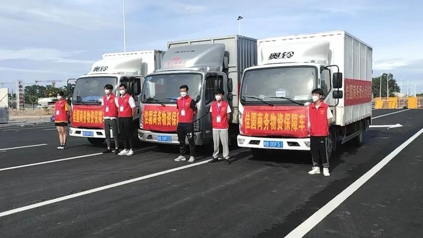 百世快運各分公司嚴格落實各項防疫措施助力海南、新疆抗疫