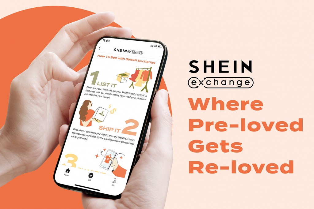 SHEIN宣布推出二手轉售平臺SHEIN Exchange