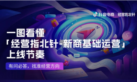 抖音電商發(fā)起“經(jīng)營(yíng)指北針”商家知識(shí)成長(zhǎng)專(zhuān)項(xiàng)