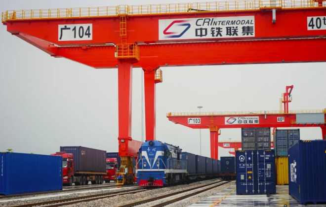 廣物國際物流首開跨境電商班列