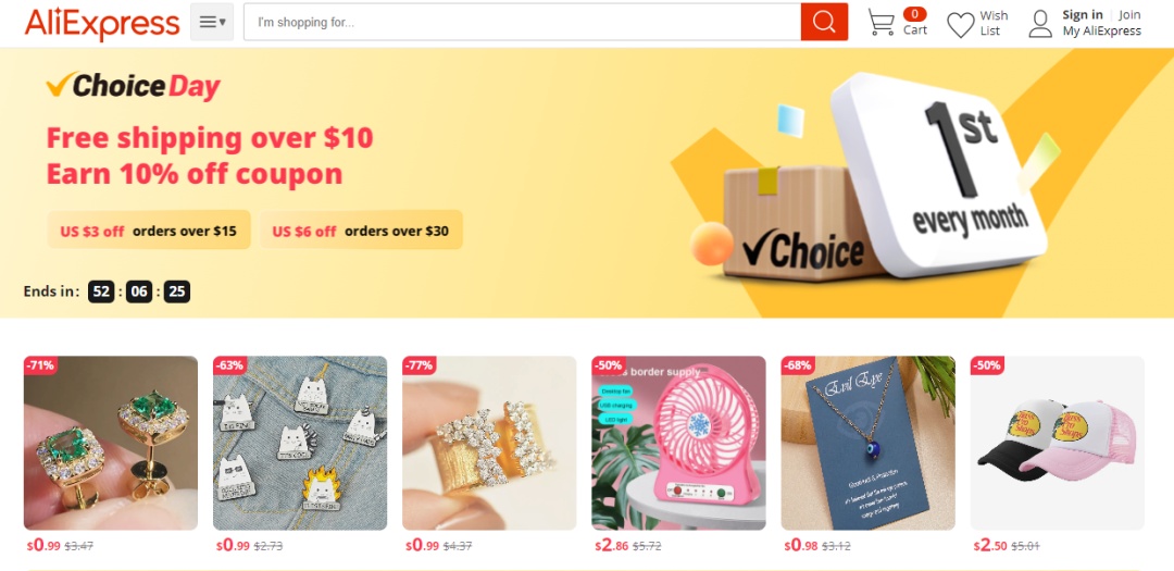 速賣通上線新服務(wù)頻道“AliExpress Choice”
