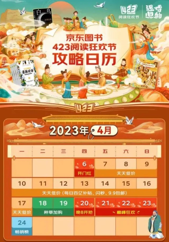 京東圖書正式啟動“423閱讀狂歡節”