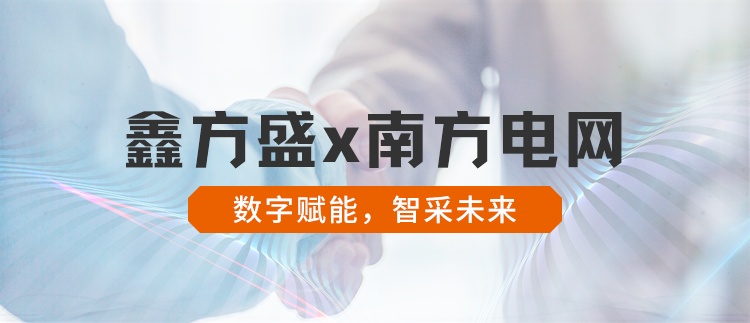 鑫方盛中標(biāo)南方電網(wǎng)MRO物資電商化采購(gòu)項(xiàng)目