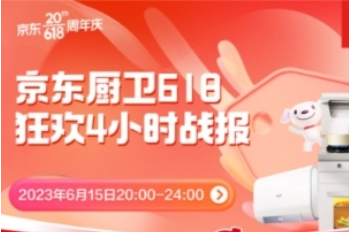 京東廚衛618狂歡4小時戰報發布 PLUS會員成交金額同比增長超3.6倍