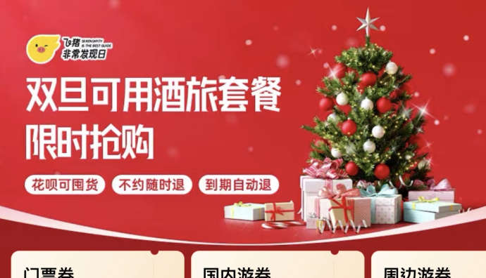 飛豬：雙12冰雪游活動商品銷量同比增長近3倍