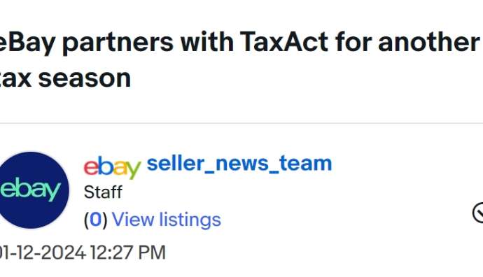 eBay與報(bào)稅公司TaxAct再次合作