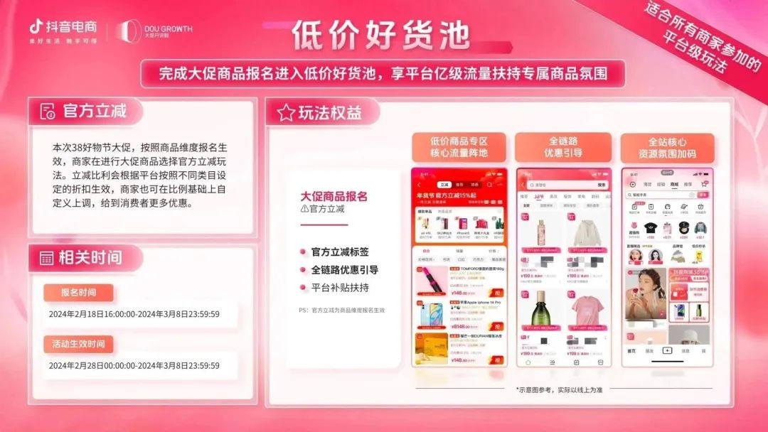 抖音商城38好物節(jié)招商正式開啟